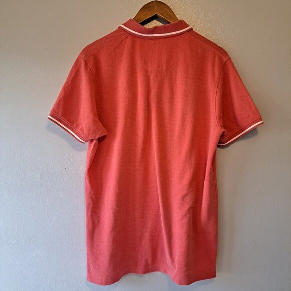 kAPPA Orange Mens Regular Fit Polo Casual Shirt‎ Embroidered Logo Size Large - Picture 8 of 13